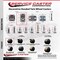 Service Caster 2'' Black Metal Hooded Twin Wheel Caster Nylon Wheels Top Plate , 4PK SCC-TP02S50D-NYS-FB-TP2-4 - alternate 2